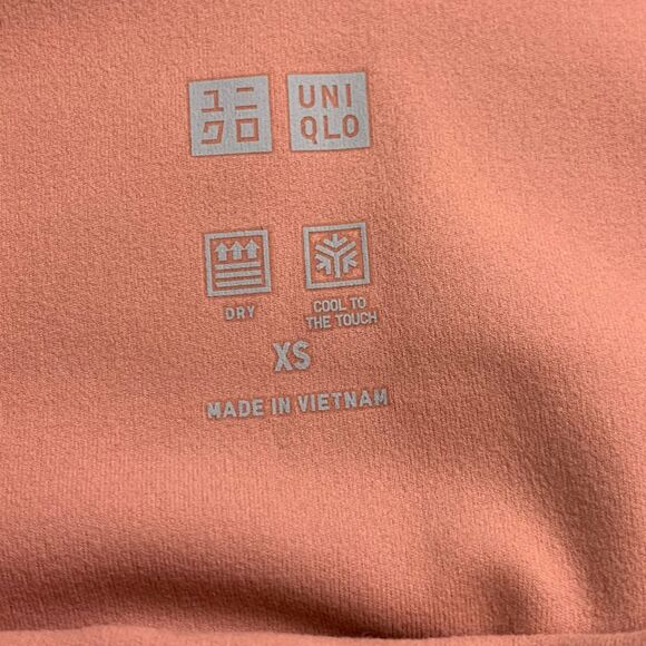 Uniqlo AIRism Ultra Stretch Working Out Shorts with Pockets Pink/Mauve Size XS - Picture 2 of 7